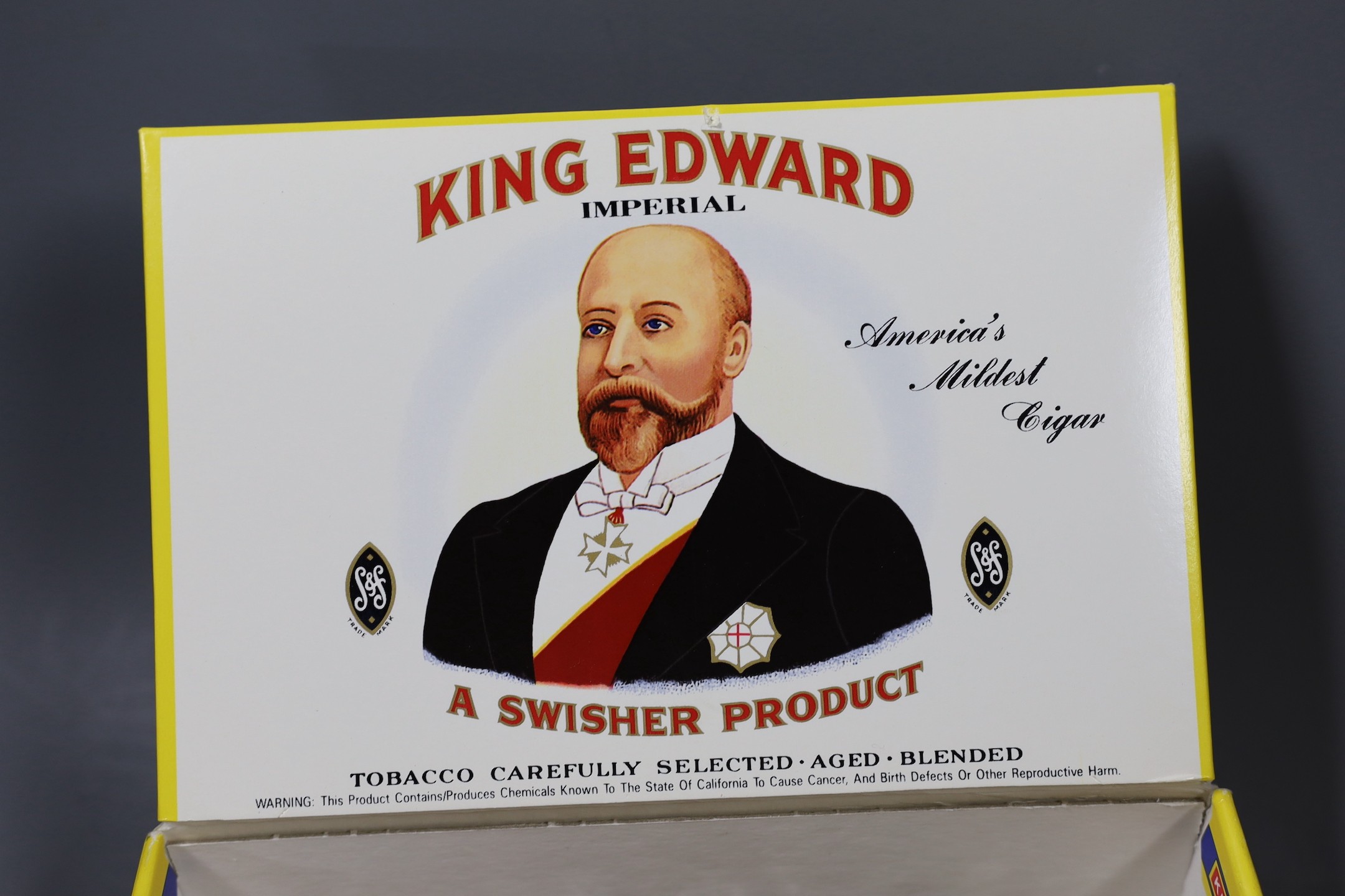 A group of 50 King Edward the Seventh Imperial Mild Tobaccos cigars